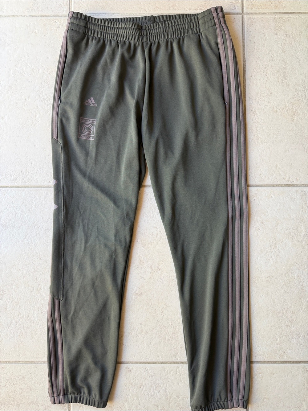 Adidas Yeezy Calabasas Men’s Olive Green Track Pants